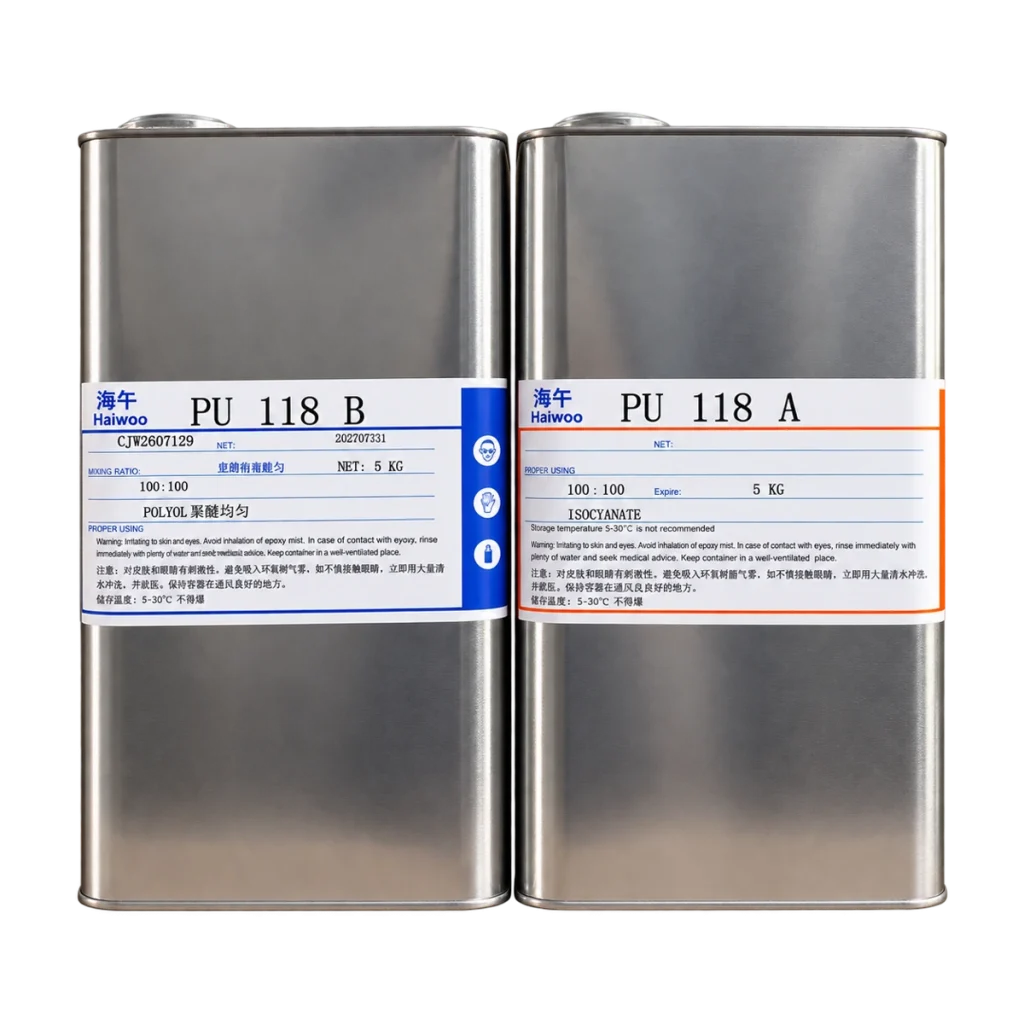 HW118 rapid prototyping resin packaging