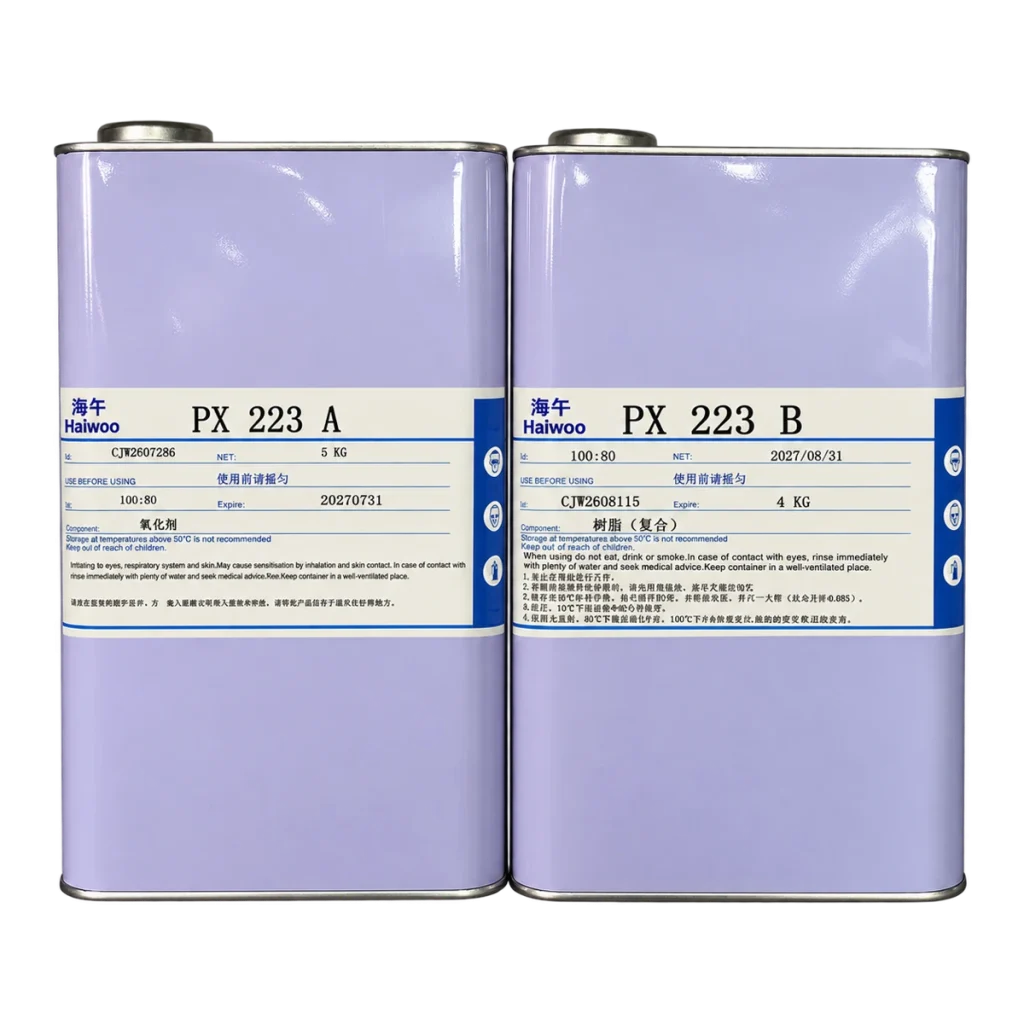 HW223 rapid prototyping resin packaging